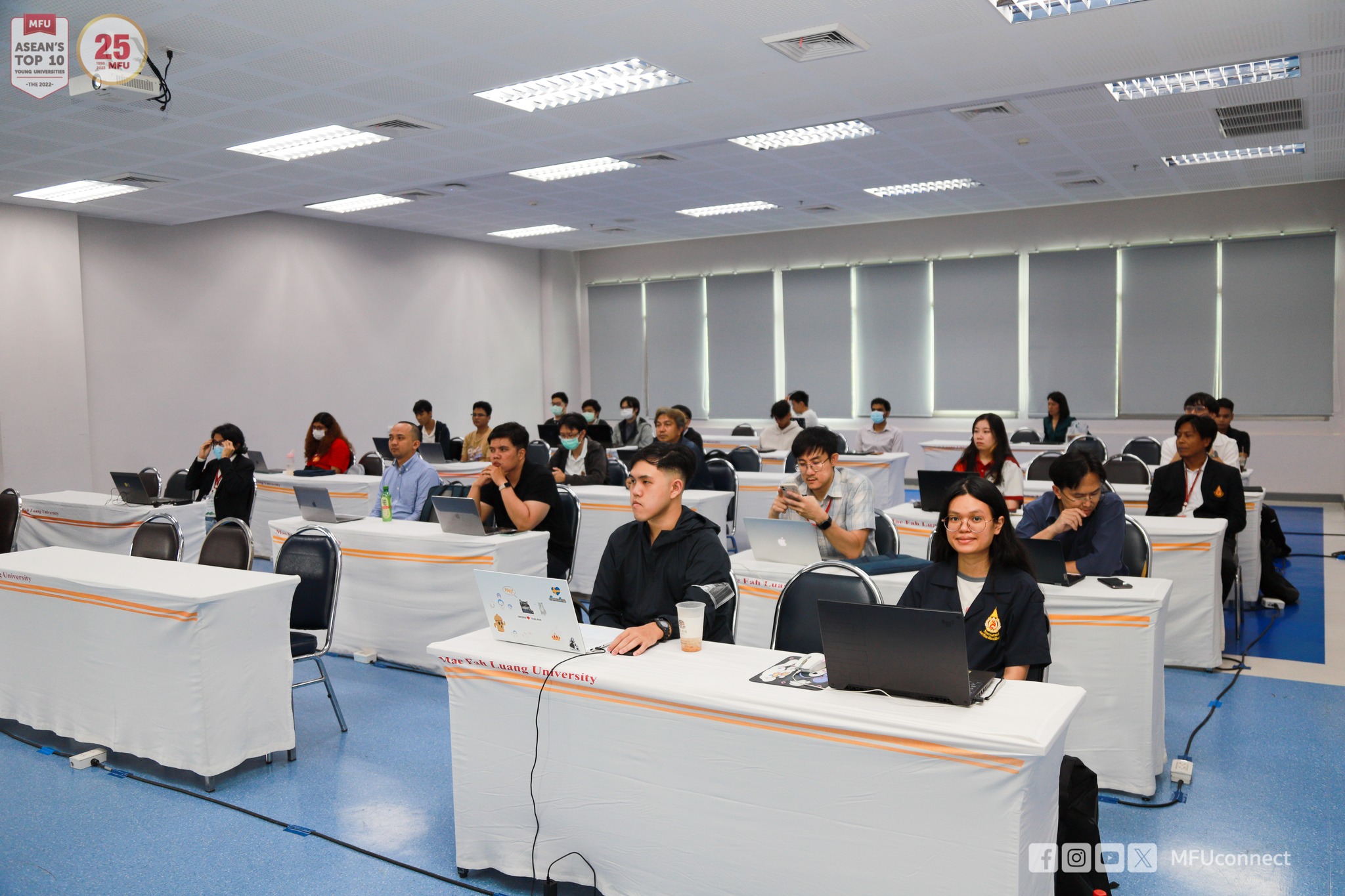 ศูนย์บริการเทคโนโลยีสารสนเทศ ร่วมเป็นเจ้าภาพกับสำนักวิชาเทคโนโลยีสารสนเทศ ดําเนินการจัดกิจกรรมอบรม Workshop by Amazon Web Services (AWS)